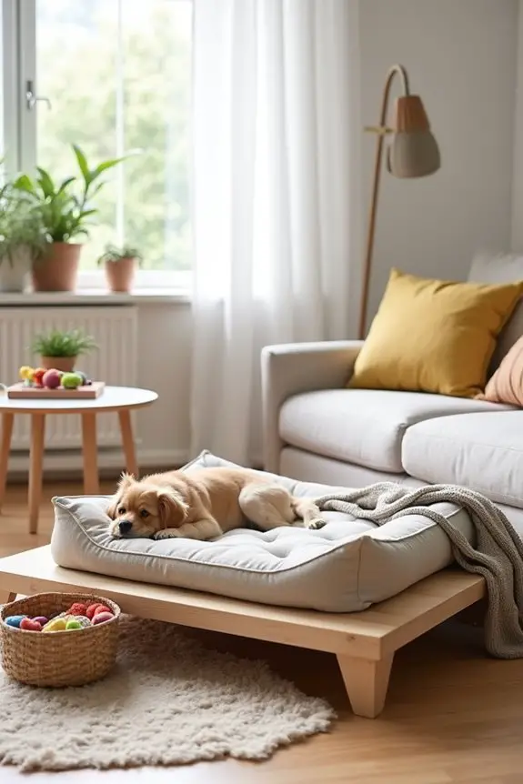 affordable stylish dog bed