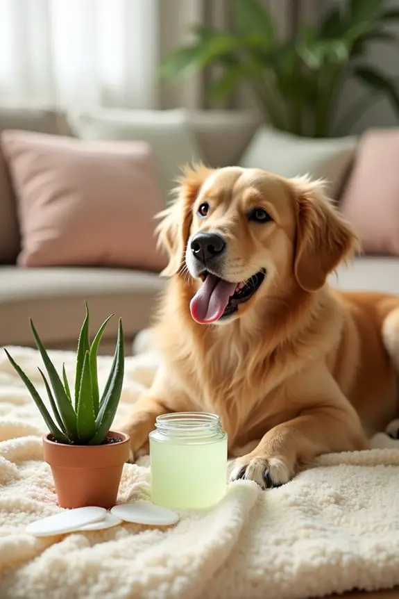 aloe vera for dog relief