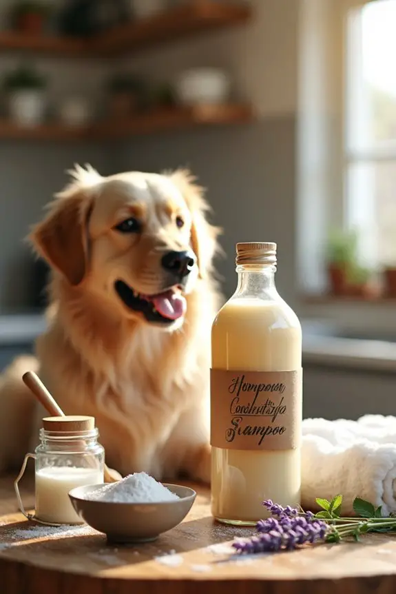 baking soda dog shampoo