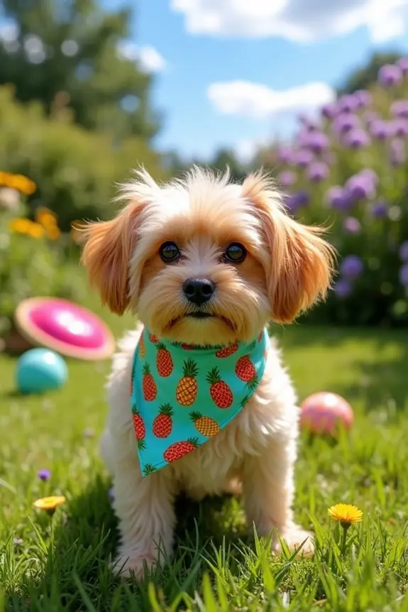 breezy summer grooming for morkies
