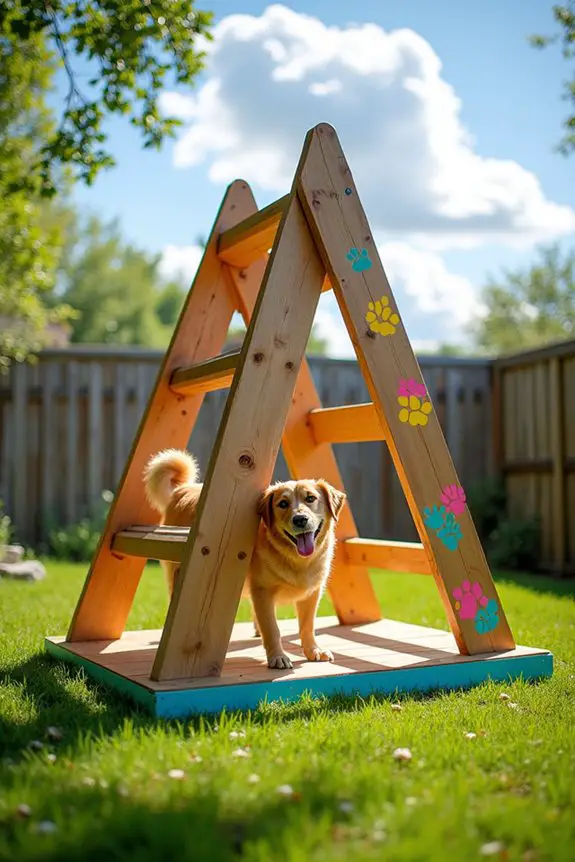 build an a frame structure