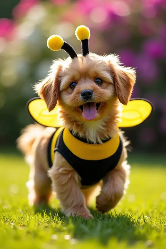 buzzy dog costume creation