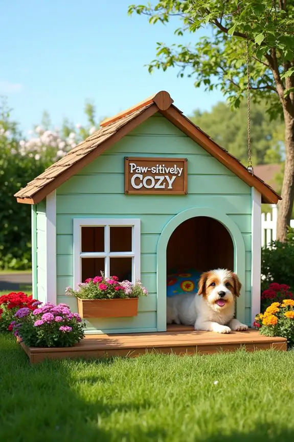 charming cozy cottage dog house