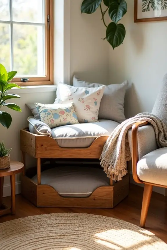 charming diy vintage dog bed