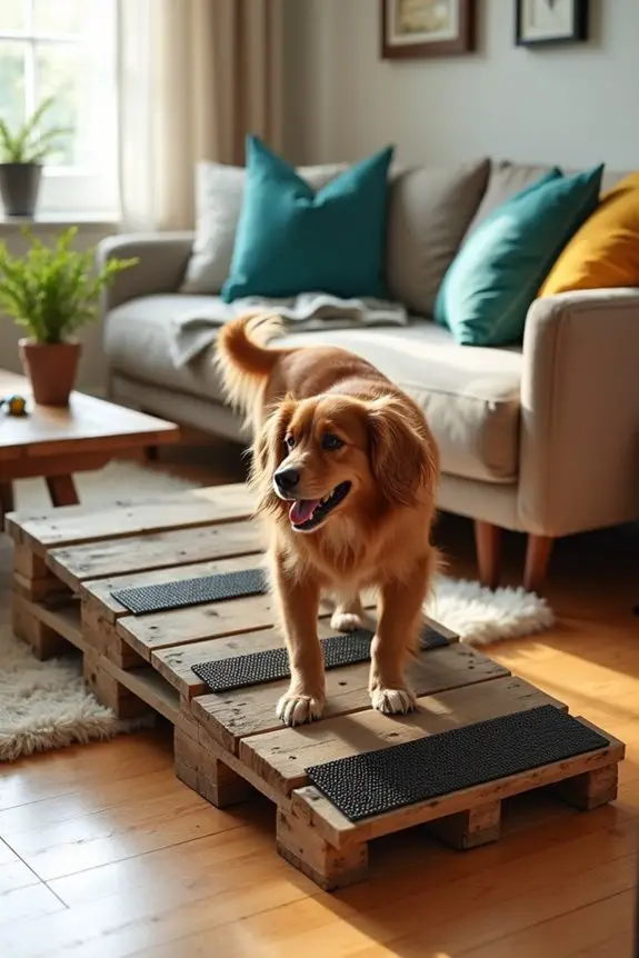 chic diy wooden ramp