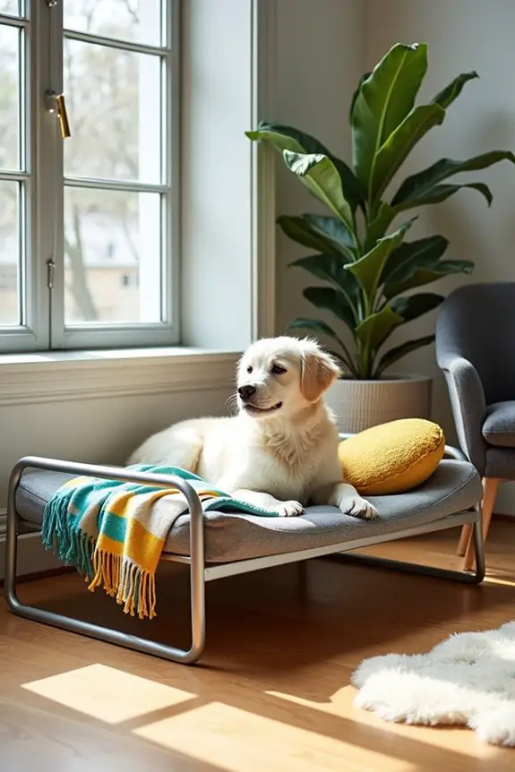 comfortable elevated dog beds