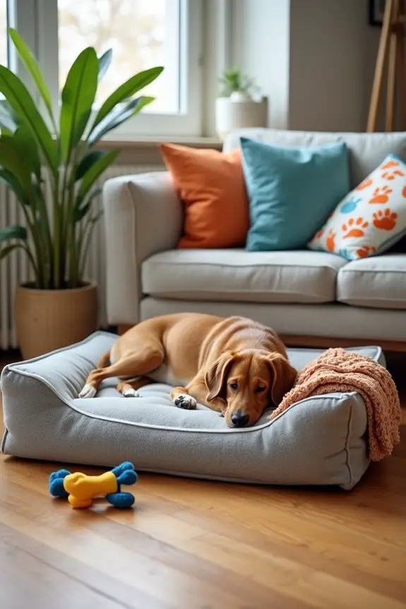 comfortable orthopedic dog bed
