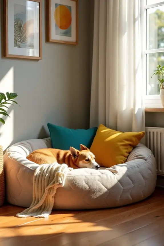 cozy and stylish dog bed