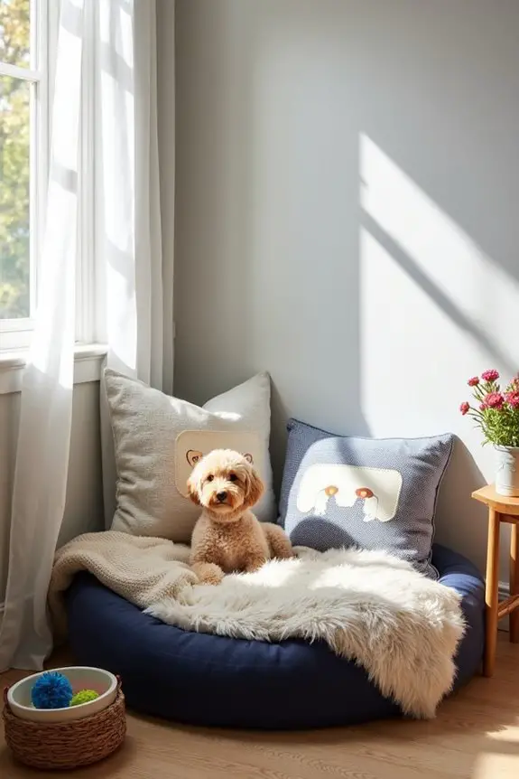 cozy and stylish dog bed