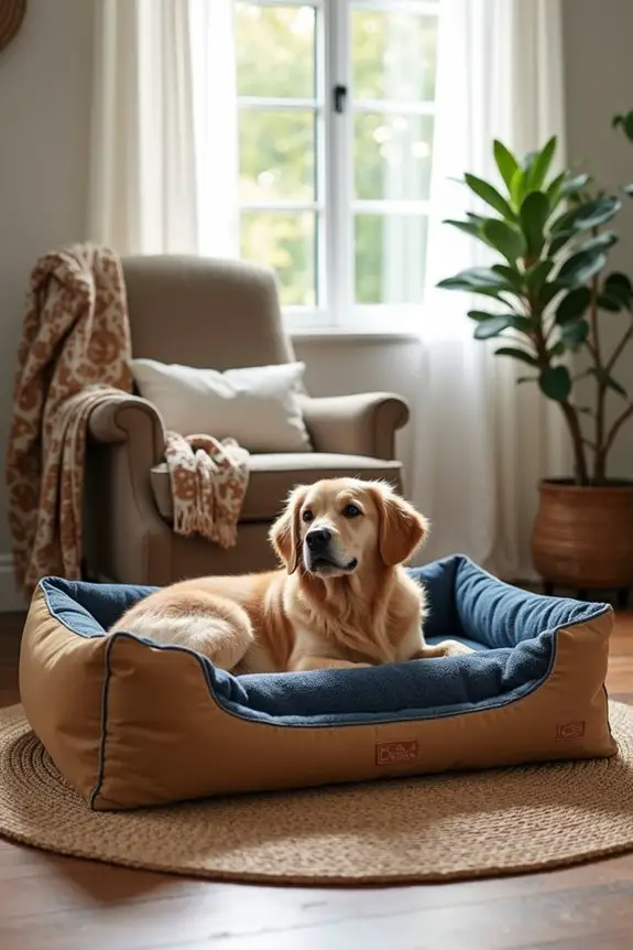 cozy diy dog bed