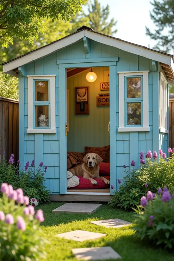 cozy diy dog kennel