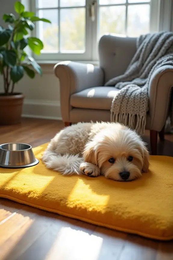 cozy heated pet mat