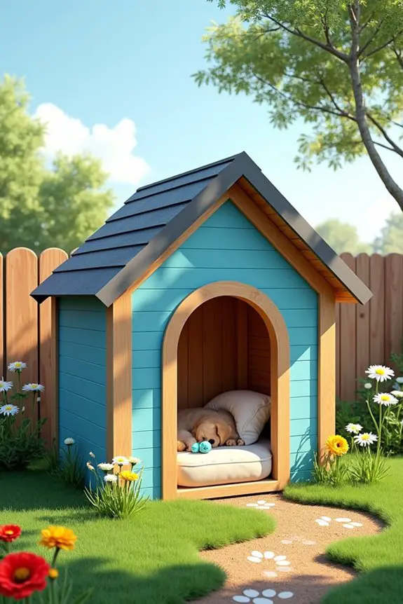 cozy indoor outdoor dog house