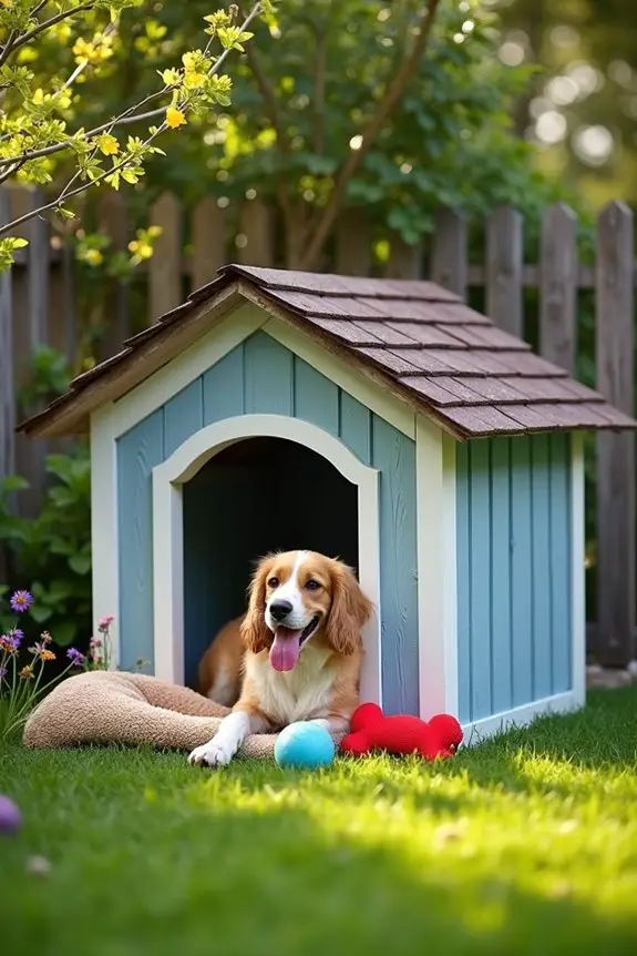 cozy insulated dog house