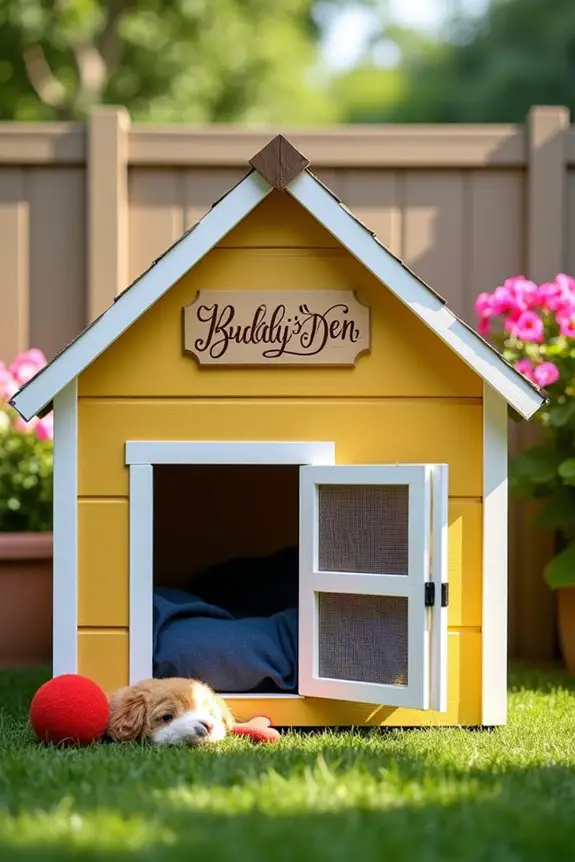 cozy insulated dog house