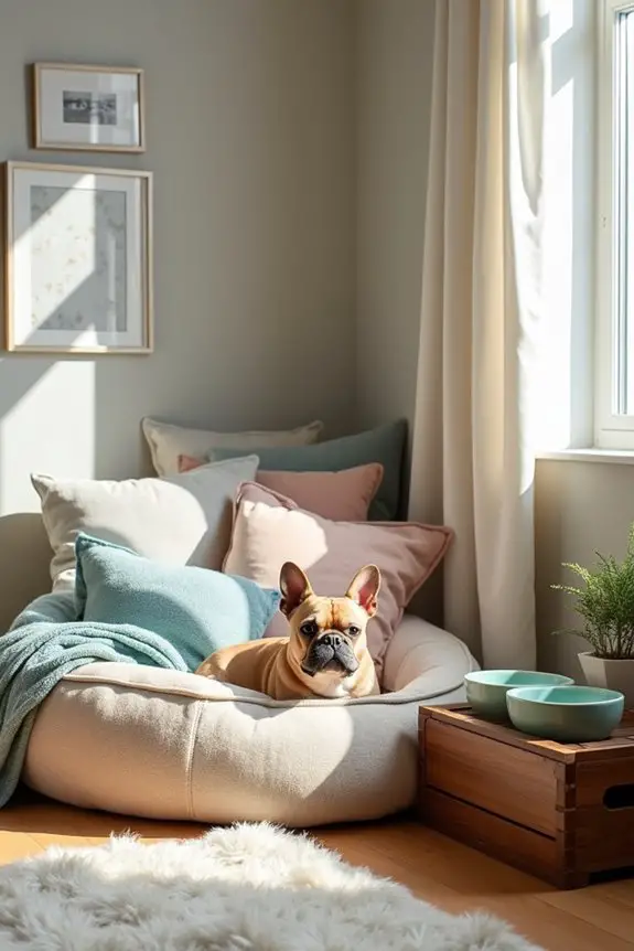 cozy low energy french bulldogs