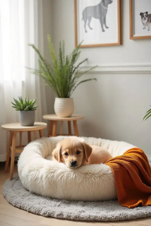 cozy nesting dog beds