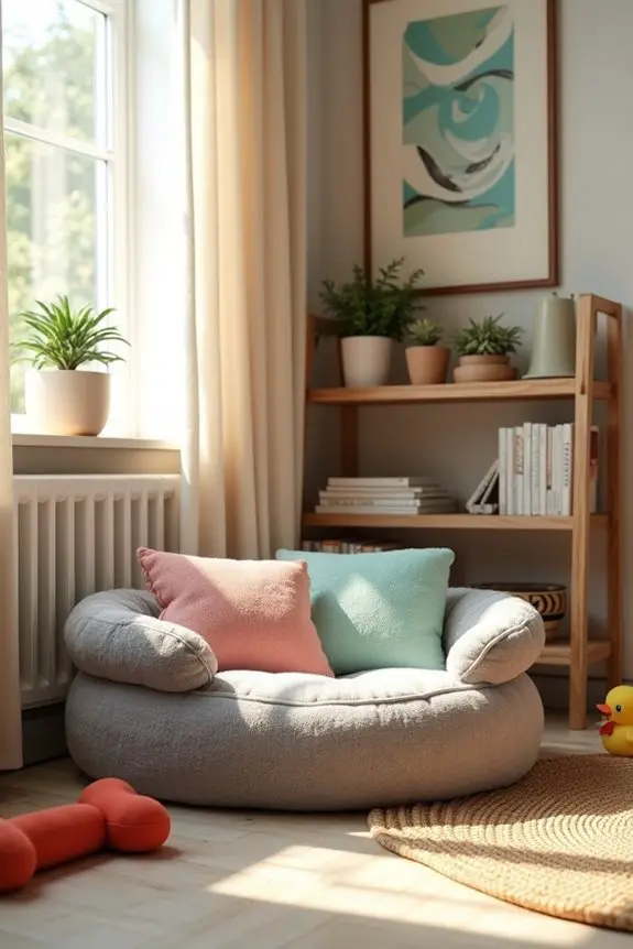 cozy retreat for dogs