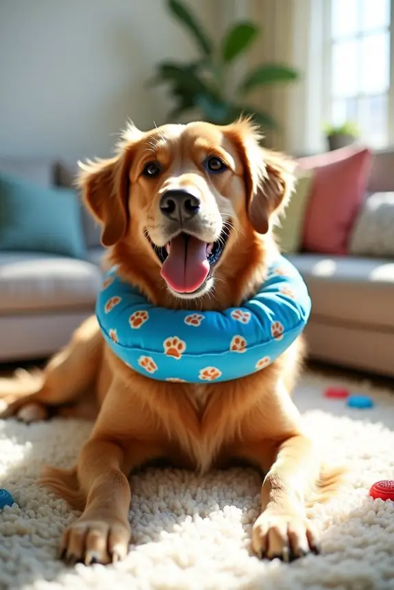 cozy stylish recovery collar