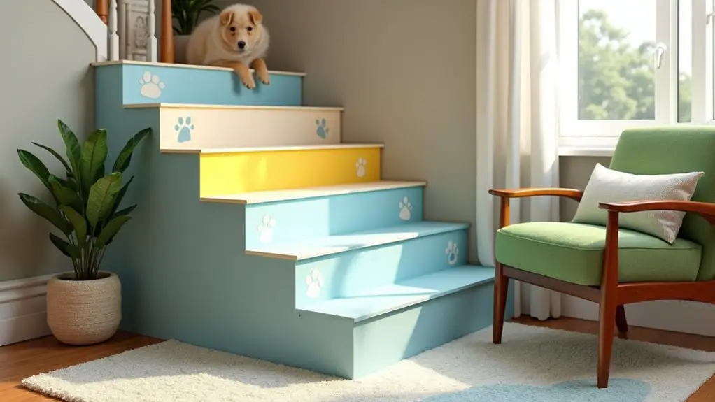 creative dog stairs projects