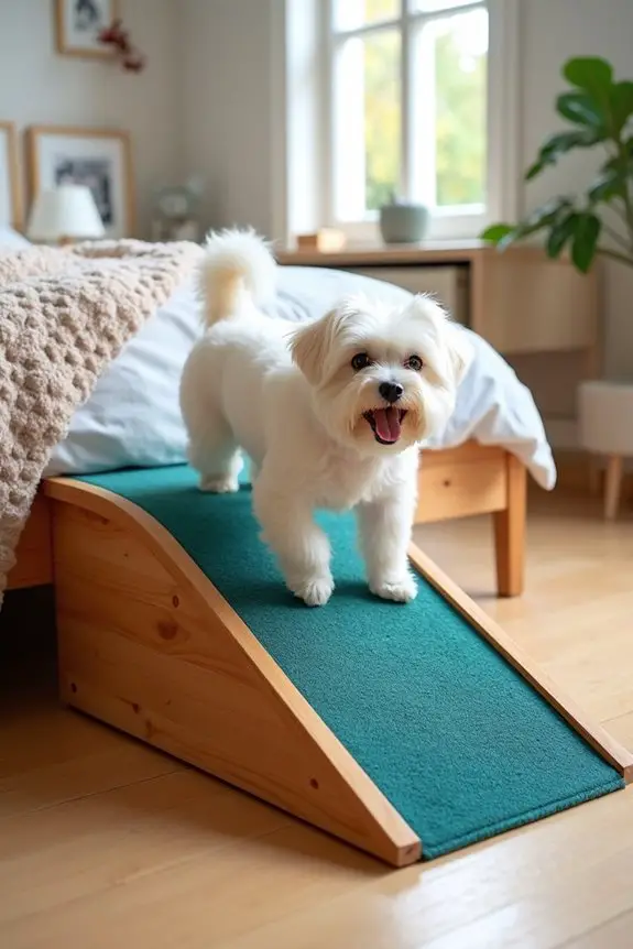 curved ramp for small dogs