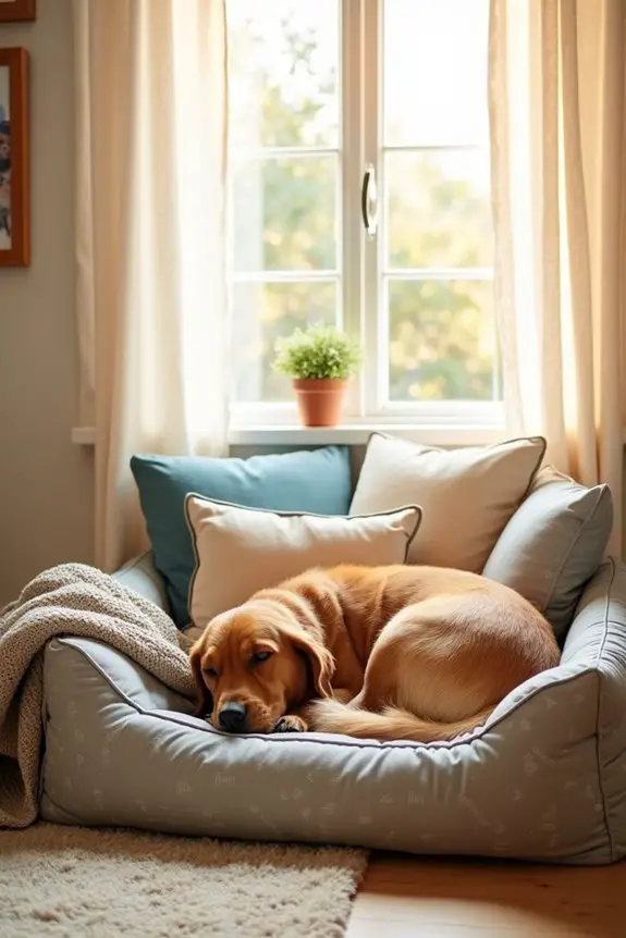 cushy window nook retreat