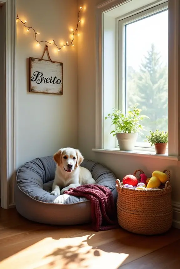 custom cozy dog nook