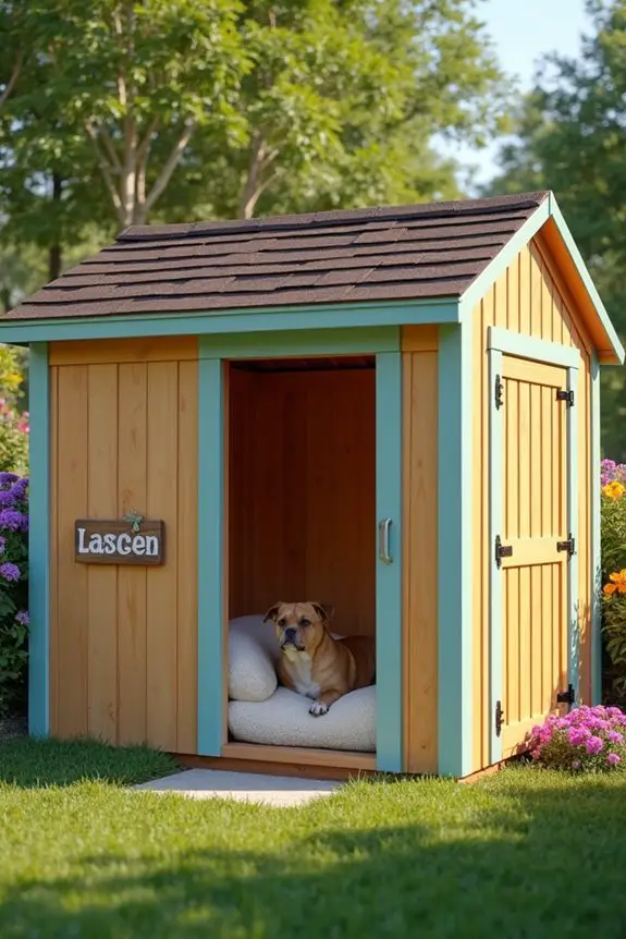 customizable dog kennel system