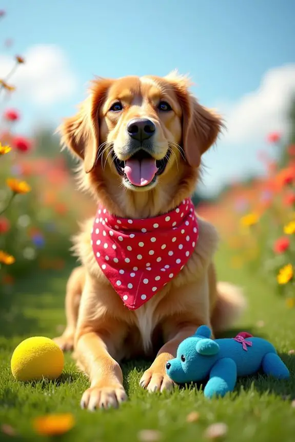 cute custom dog bandanas