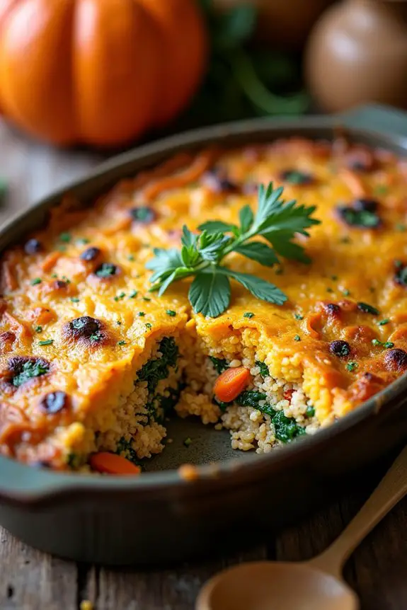 delicious pork pumpkin casserole