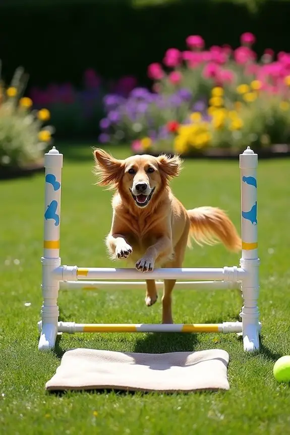 diy agility jumping hurdles