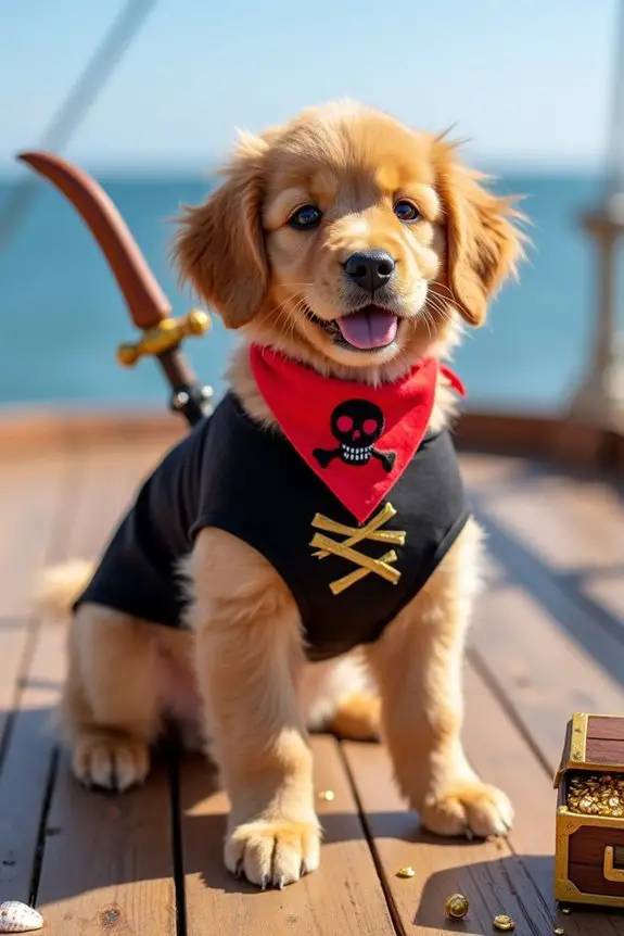 diy cute pirate costume