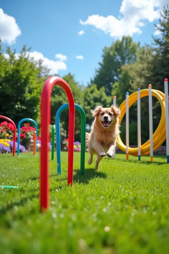 diy dog agility course