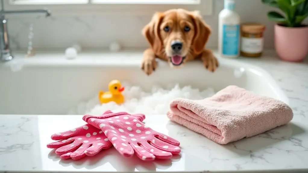 diy dog bathing solutions