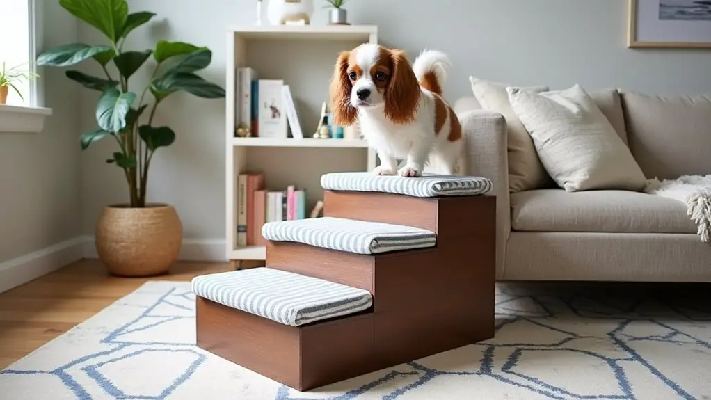 diy dog stairs project
