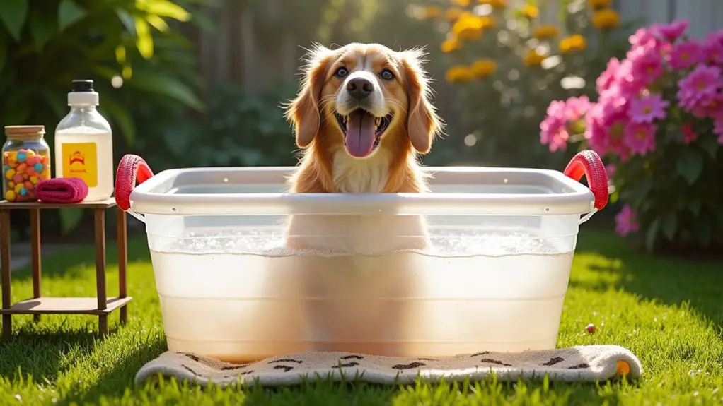 diy dog washing station ideas