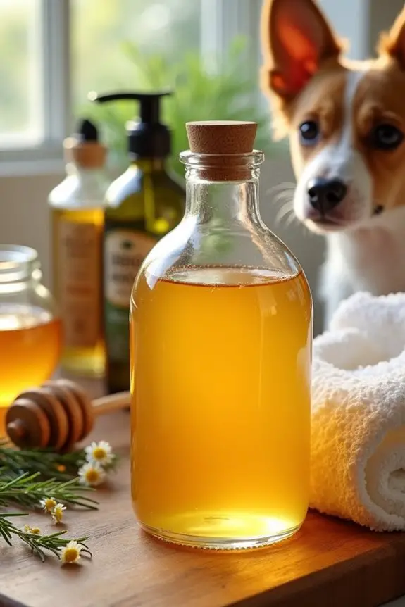 diy honey dog shampoo