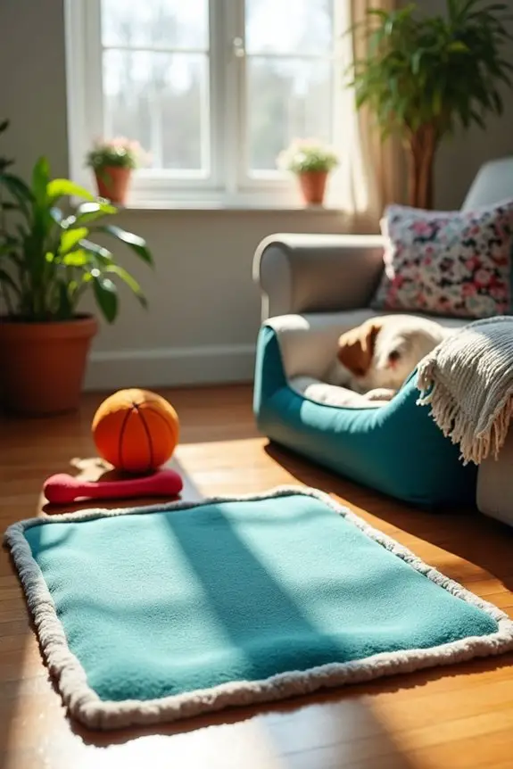 diy indoor potty pads