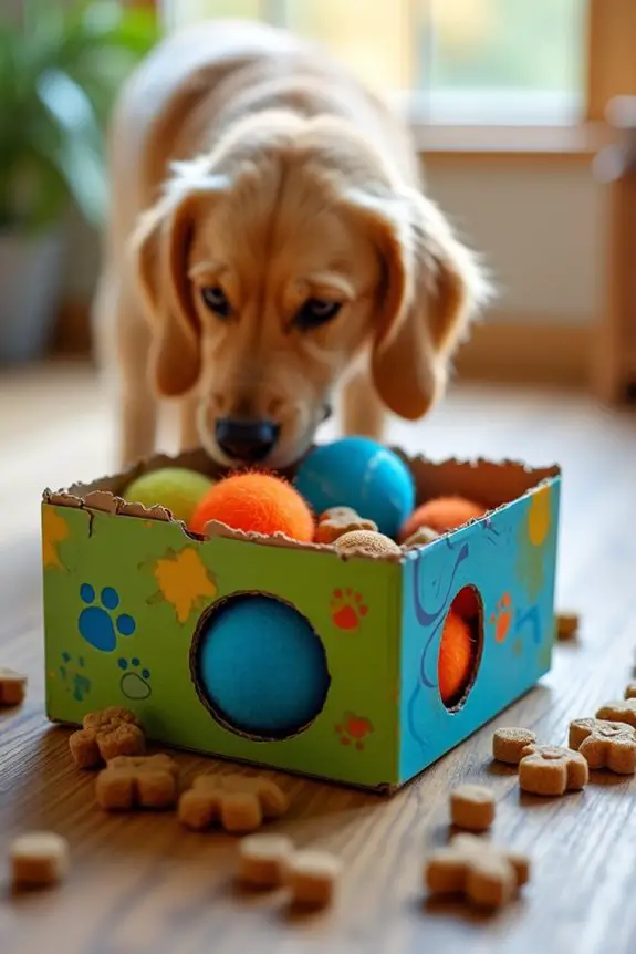 diy interactive dog puzzles