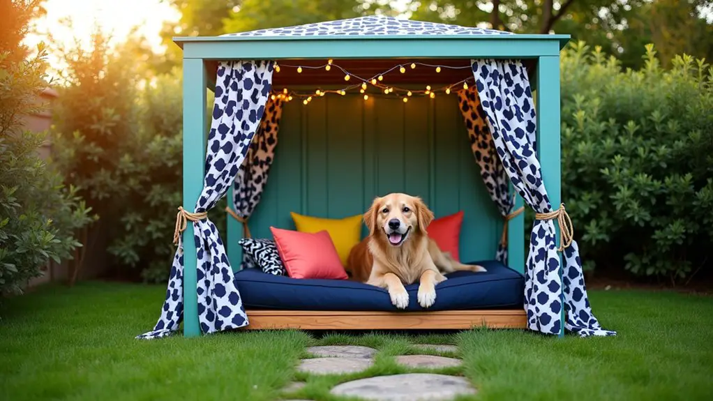 diy outdoor dog kennels