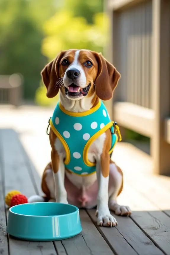 diy padded comfort harness