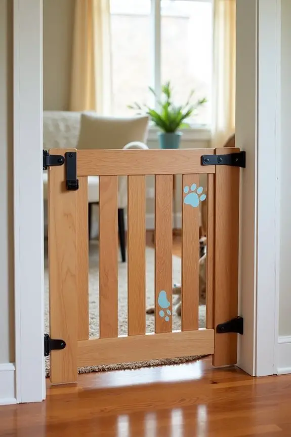 diy pet safe baby gate
