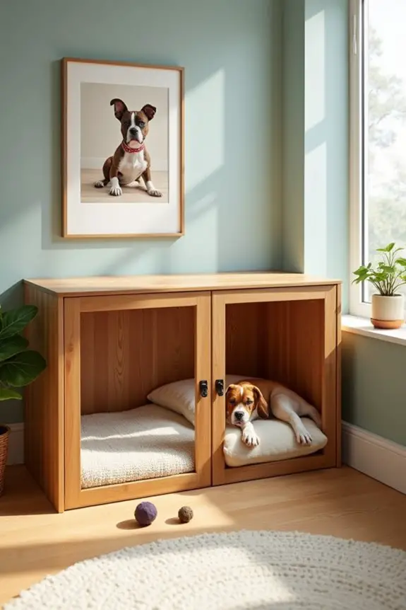 diy portable dog divider