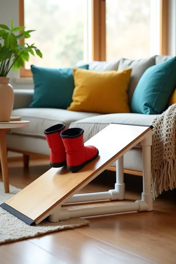 diy portable pvc dog ramp