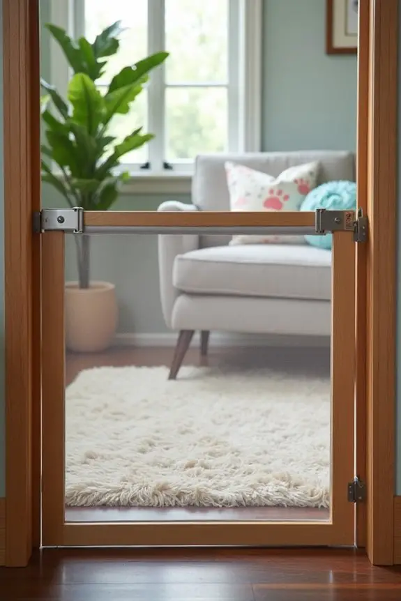 diy retractable safety gate
