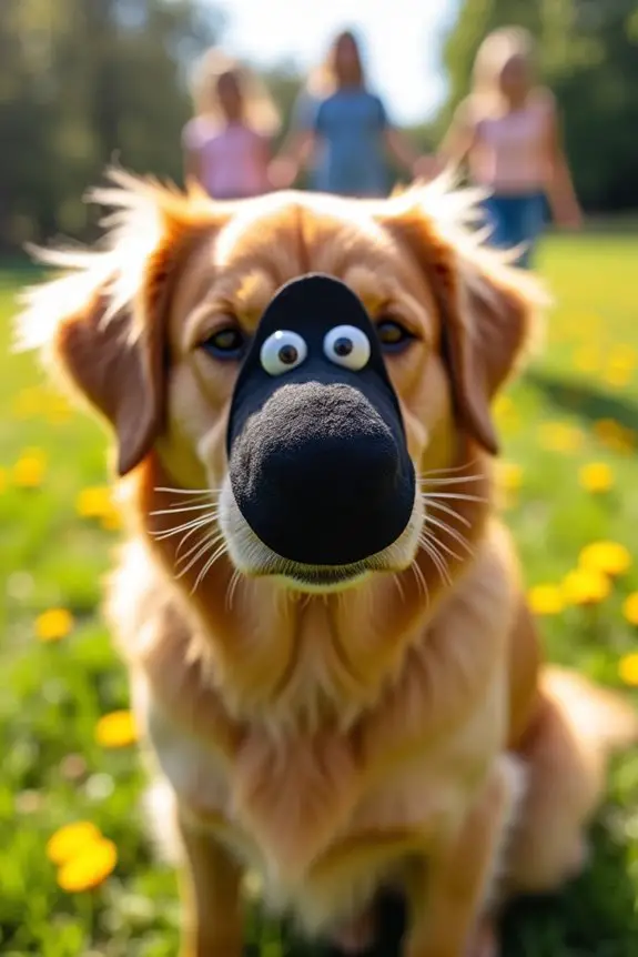 diy slinky dog nose