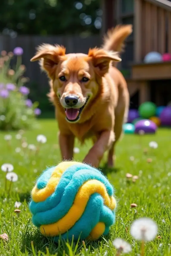diy soft fleece dog toy