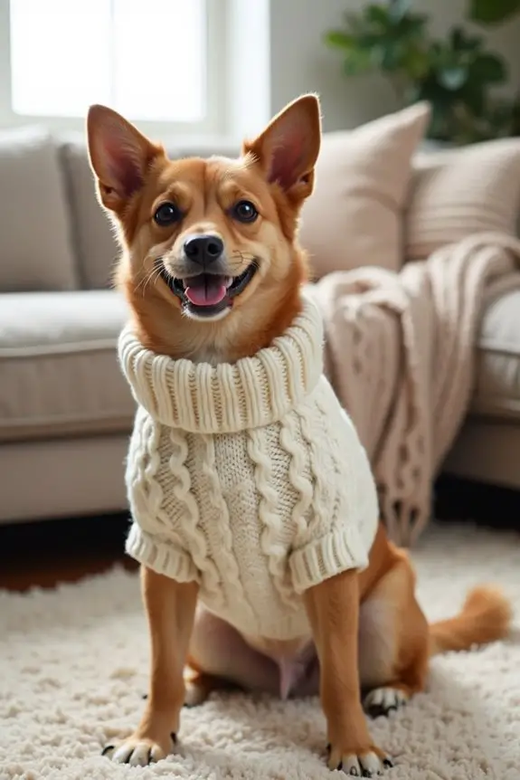 diy stylish dog sweater
