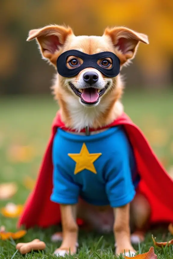 diy superhero dog costume