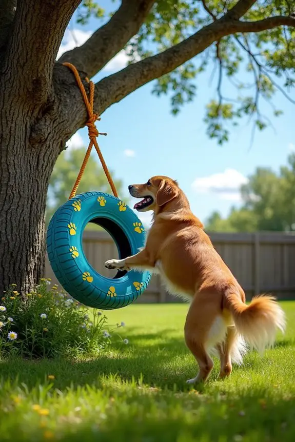 diy tire swing fun